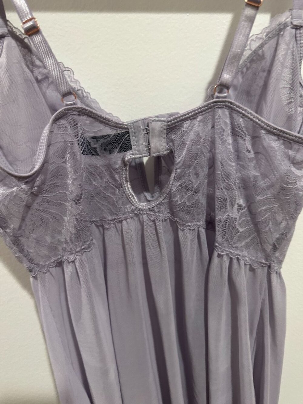 Rachel Roy  Lavender lace slip - Picture 5 of 5